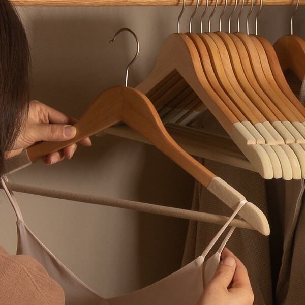 Protect your favorite dresses with sturdy hangers