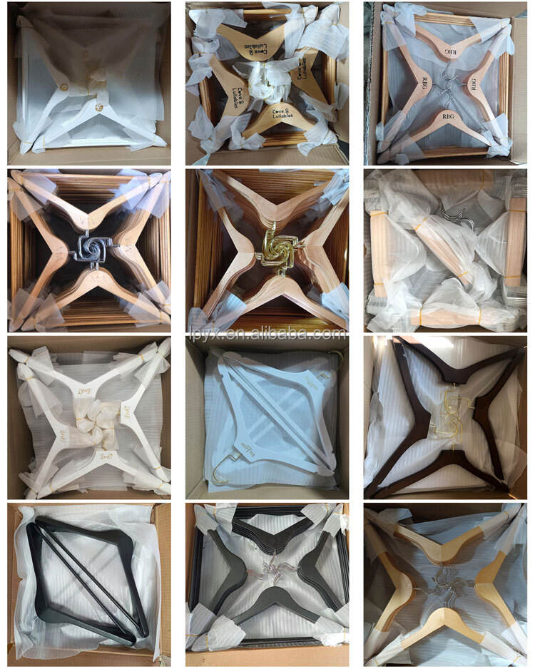 Factory Wholesale Luxury Solid Wood Hangers Retro Cedar Wooden Cloth Hangers manufacture