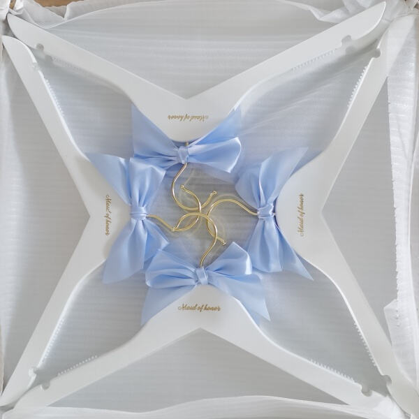 Say 'Thank You' to Your Bridesmaids with Customized Coat Hangers