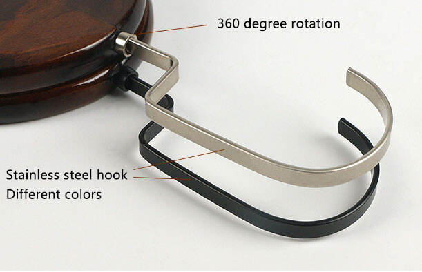Premium Custom Logo Dark Walnut Luxury Wooden Coat Suit Hanger with Velvet Pant Bar details