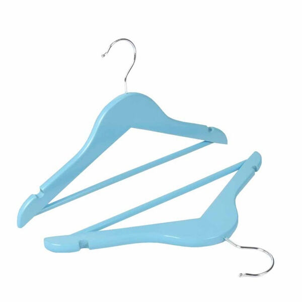 Small Hangers, Big Organization for Kids' Wardrobes