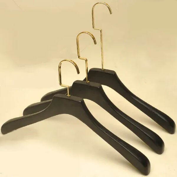 Upgrade to heavy duty coat hangers for long-lasting use.
