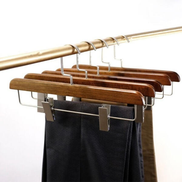 Say goodbye to wrinkled jeans with a jeans hanger