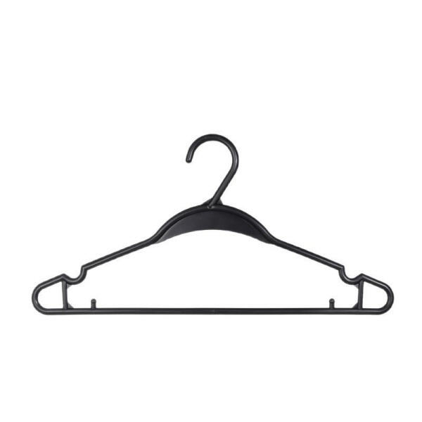 Space-Saving Plastic Clothes Hangers