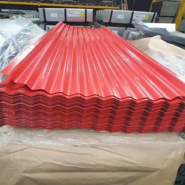 The cost-effective solution of corrugated steel plates for roofing and siding