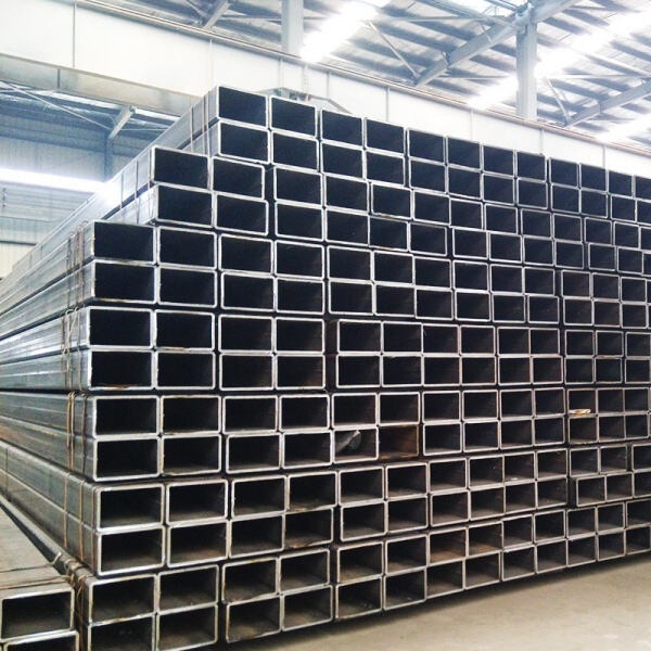 Explore endless possibilities with the durability of black steel square tube.