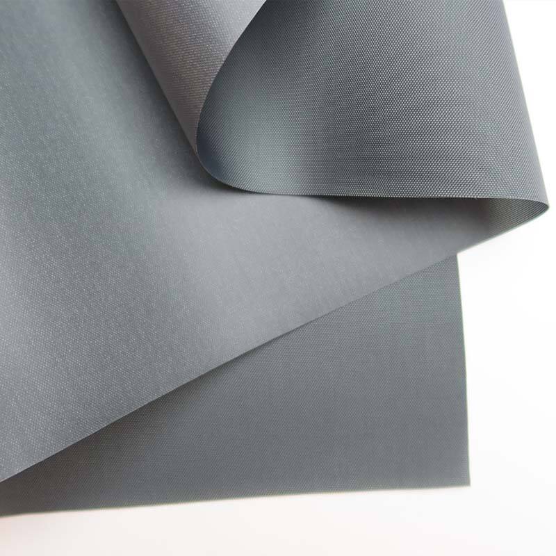 Tissu gonflable extérieur en tissu nylon 210D enduit de TPU - Gris foncé