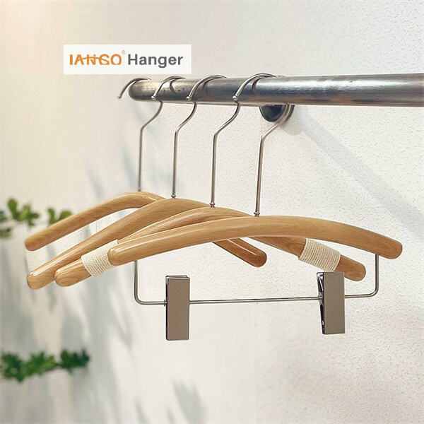 Say Goodbye to Shoulder Bumps with Curved Hangers