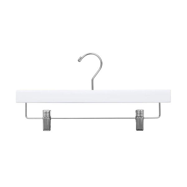 Upgrade your closet with versatile clothes hangers featuring clips