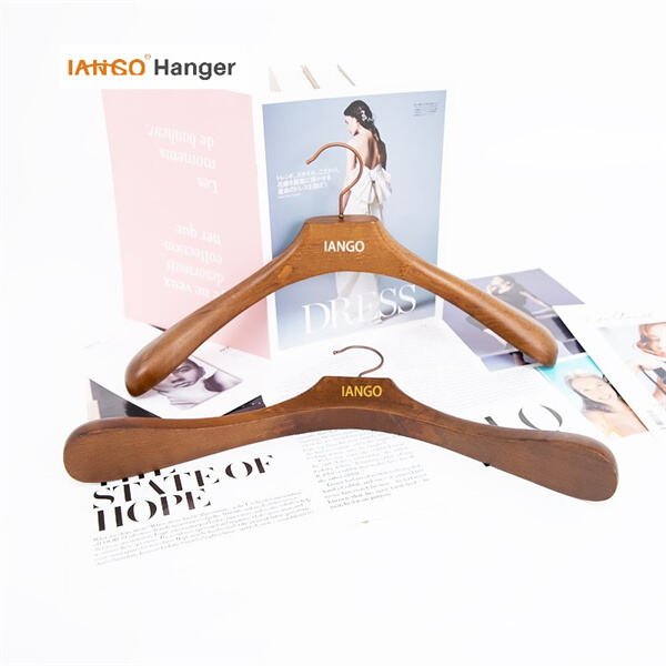 Upgrade to big coat hangers for a neat and tidy close