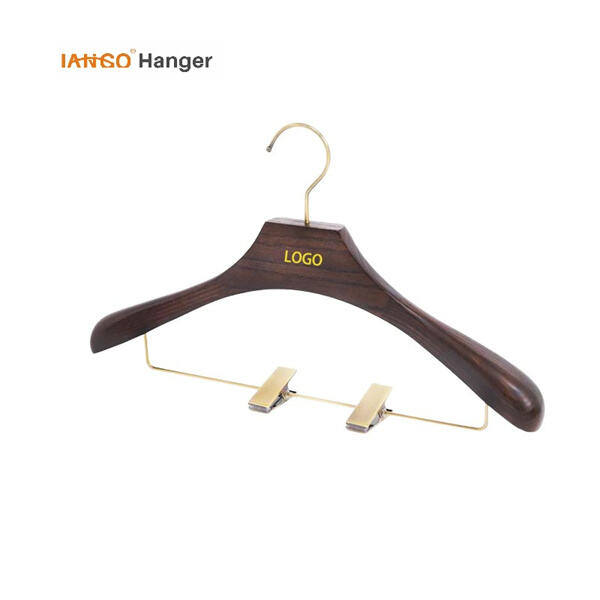 Maximize your closet space with slim metal clip coat hangers
