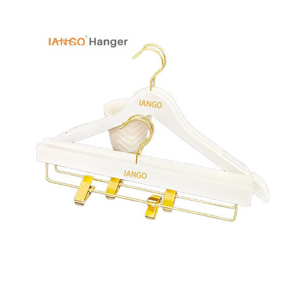 "Maximizing closet space with adhesive cloth hangers