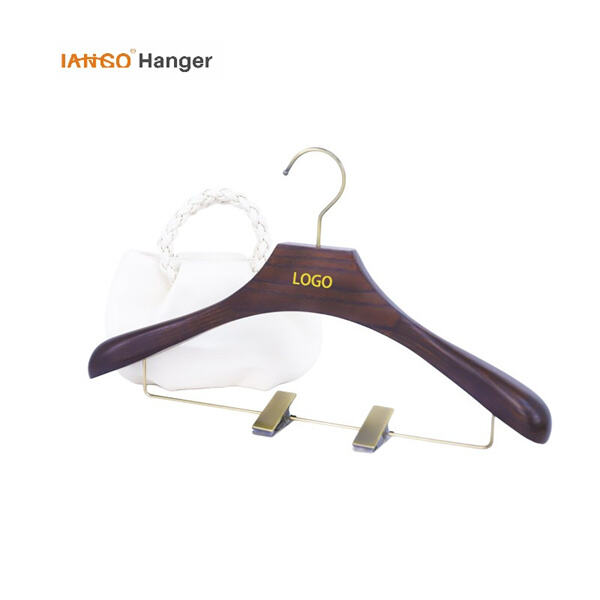 Upgrade your wardrobe with sleek and sturdy metal clip coat hangers