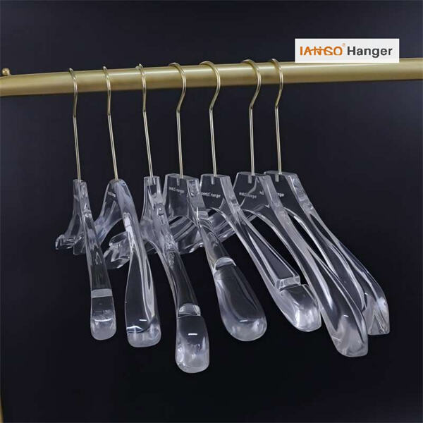 Keep your clothes wrinkle-free with lightweight hangers