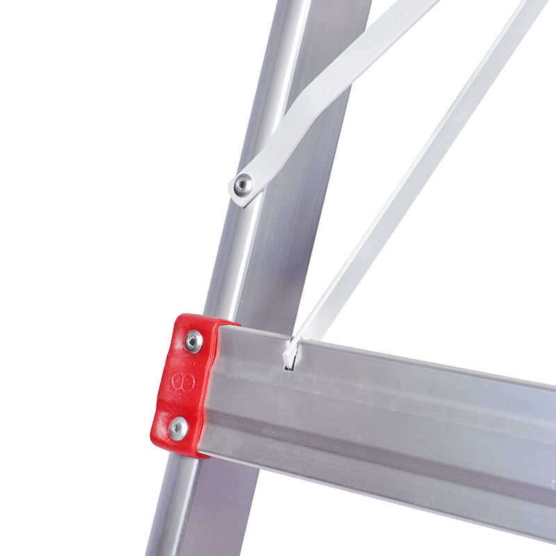 product 225lb step design portable stepstools aluminium ladder with double platform-7