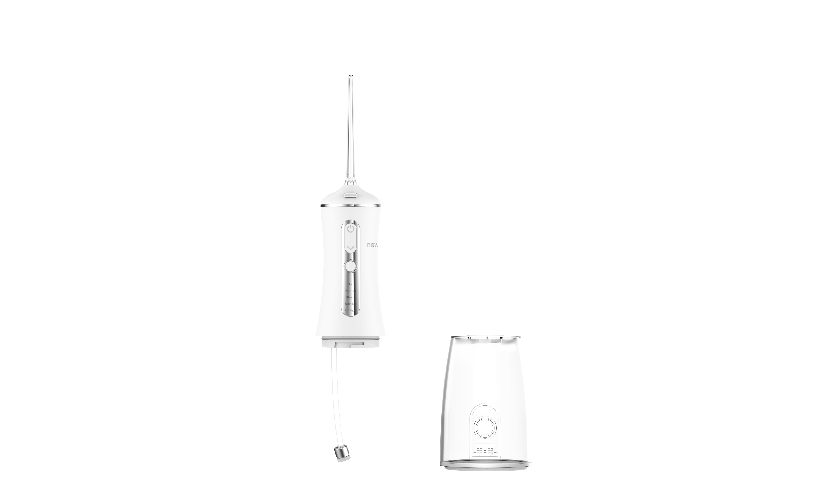 IPX7 temporizador adulto engrenagem opcional limpeza oral vibração acústica dentes de descarga de água fabricação de desinfecção ultravioleta