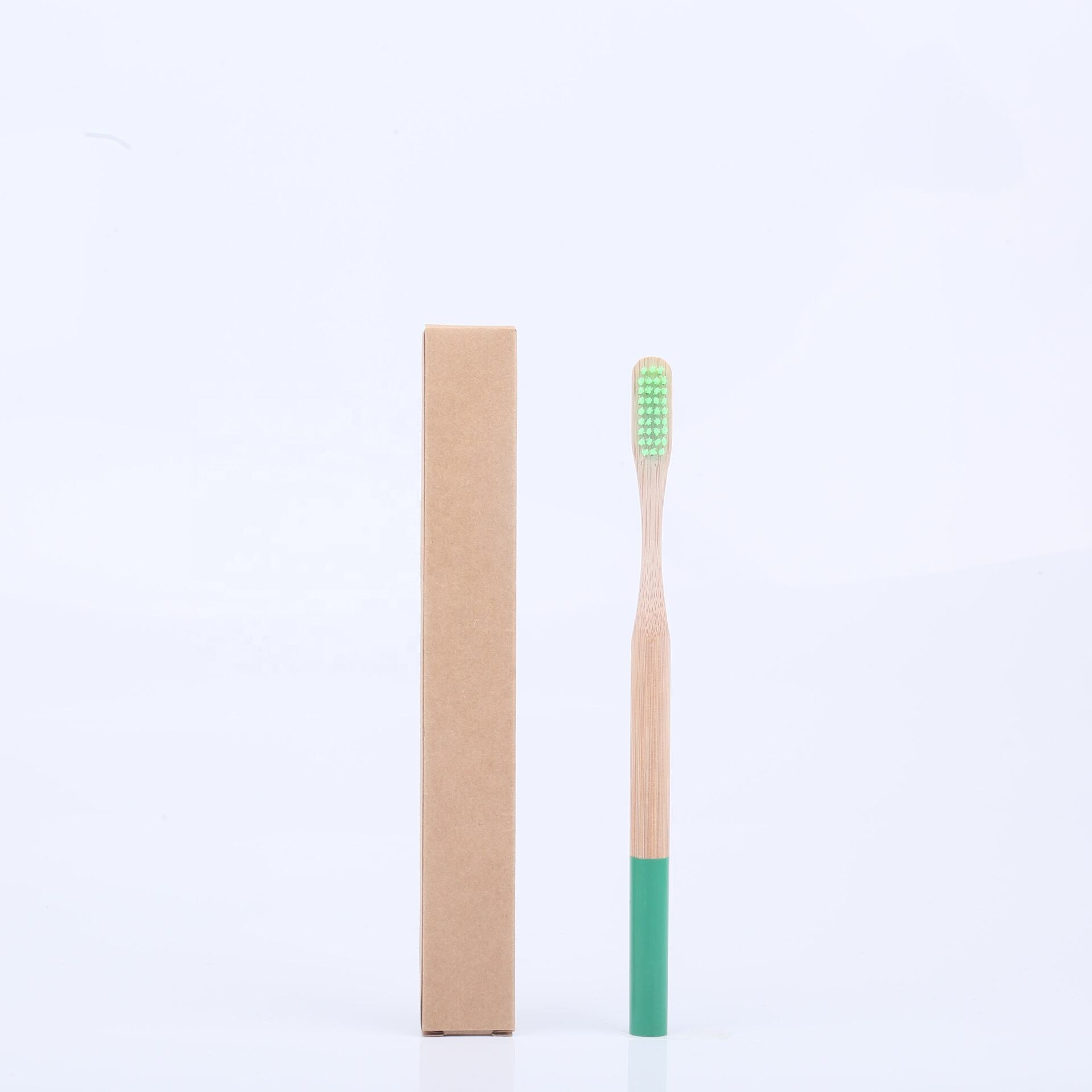 Private Label  Natura Bamboo Toothbrush Oral Hygiene Care Zero Waste Biodegradable Adult Toothbrush with Soft Charcoal Bristles supplier