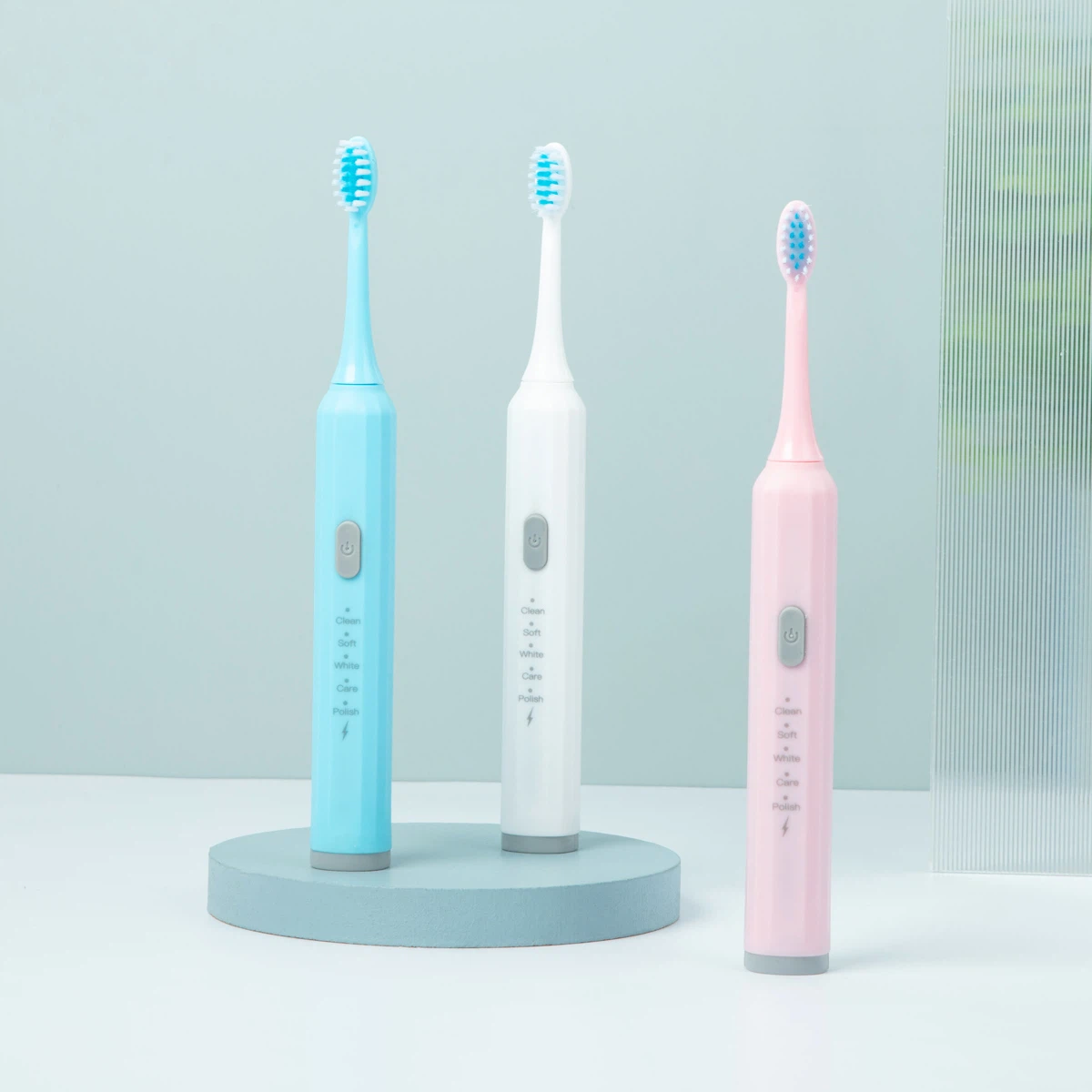 Wholesale Customized Adult Toothbrush Rechargeable Adult Electronic toothbrush Teeth Cleaning Oral Cleaning with 6 corners factory
