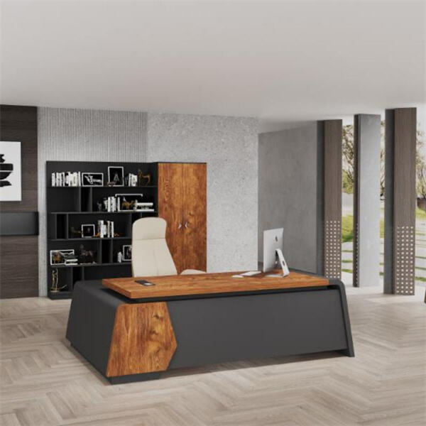 အလုပ်ဖြစ်ထွန်းမှု မြှင့်တင်ရန် Functional နှင့် Elegance Dark Executive Desk ကို သုံးပါ