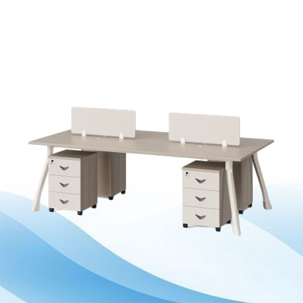 Améliorez votre espace de travail avec une table de bureau blanche et élégante