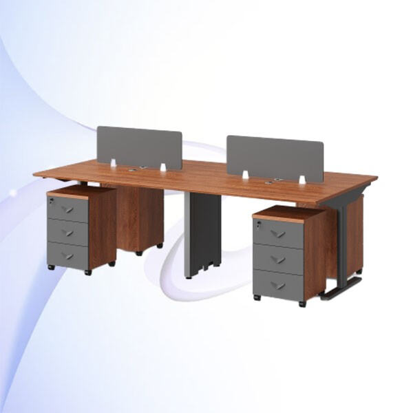 حلول مكتب مكتبي طويل متعددة الاستخدامات لزيادة الإنتاجية والكفاءة