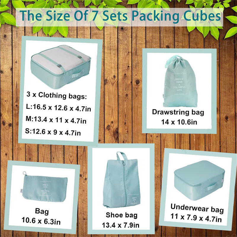 Custom Bags with logo Portable Durable Travel Set Sustainable Luggage Sorting Bag Clothes Organizer Shoe Dustproof Storage Bag supplier