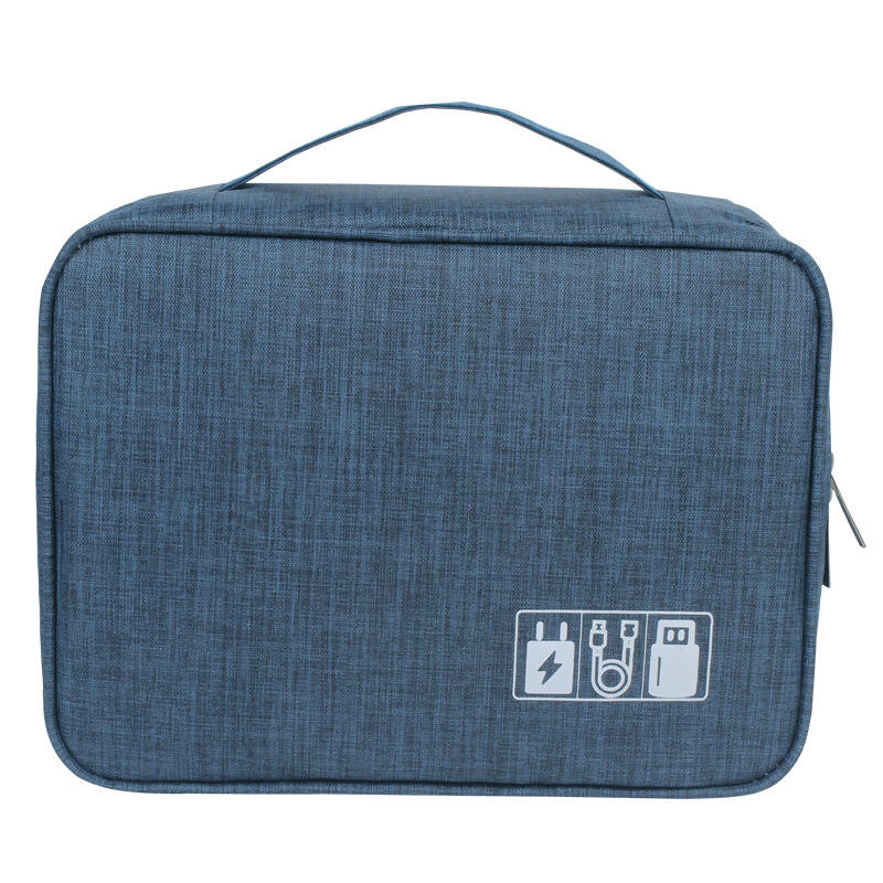 Custom Bag logo Portable Travel Organizer Bags Earphone Digital Case Electronics Accessories Cable Organiser Storage Bag supplier