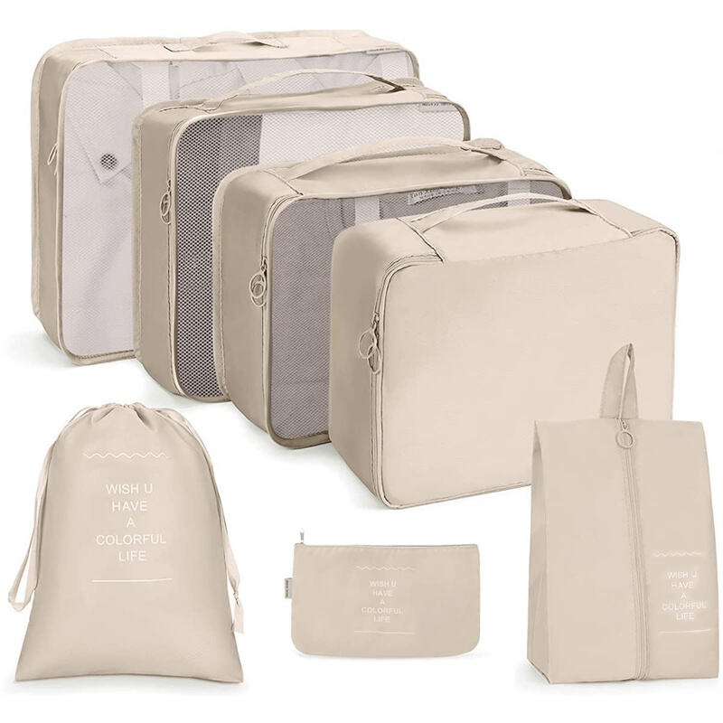 Custom Bags with logo Portable Durable Travel Set Sustainable Luggage Sorting Bag Clothes Organizer Shoe Dustproof Storage Bag factory