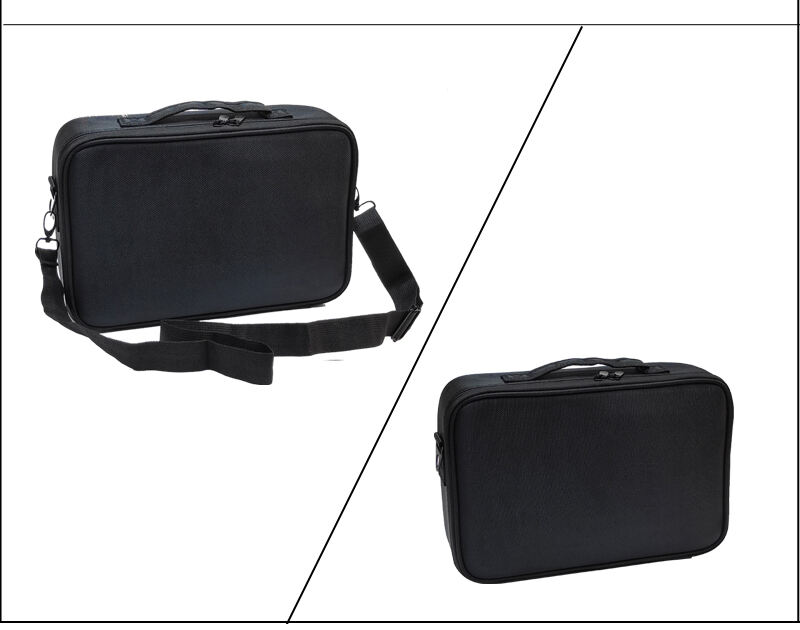 Wholesale Large Waterproof Hard Shell Eva Makeup Bag Organizer Travel Cosmetic Case Nylon Hardcover Makeup Storage Box supplier