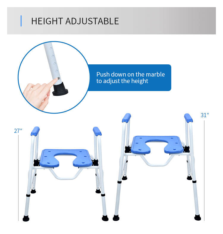 3 in 1 commode chair with adjustable height 125kg kdb603a-1