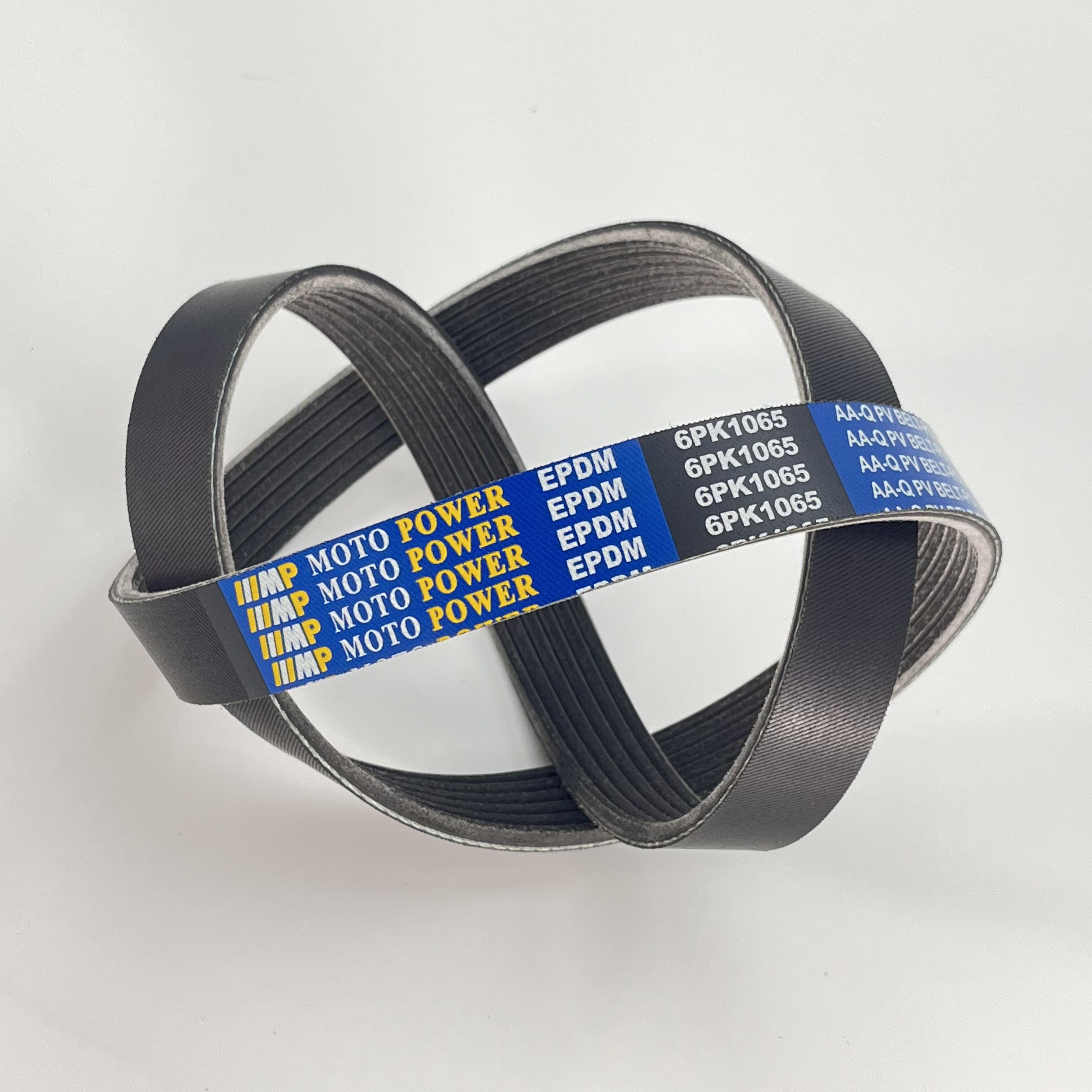 Construction Machinery Parts Transmission Rubber PK Belt 6PK1065 Drive V Belt manufacture