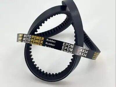 Why a raw edge cogged v-belt reduces slippage in wet environments