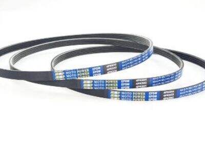 Why a cogged v-belt system requires less maintenance than chain drives