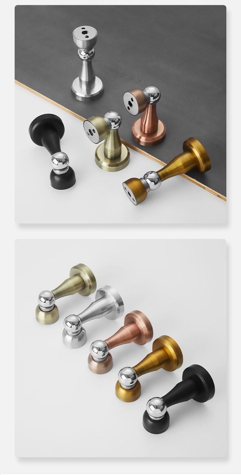 YUXING Magnetic Garage Door Lock Stop Door Stopper Stainless Steel Door Stopper supplier