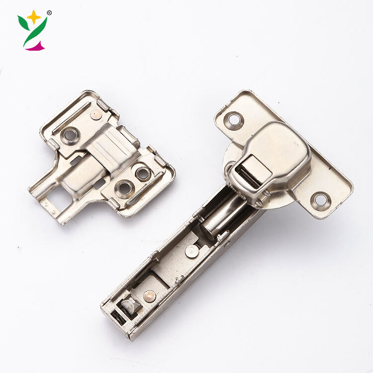 YUXING 90 Degree Corner Kitchen Cabinet Hinge 3D Soft Closing Bisagras Para Muebles Cold-Rolled Steel Home Furniture Hiding details