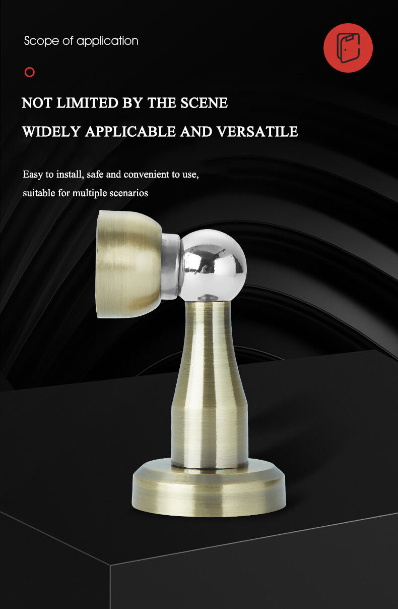 YUXING Magnetic Garage Door Lock Stop Door Stopper Stainless Steel Door Stopper factory