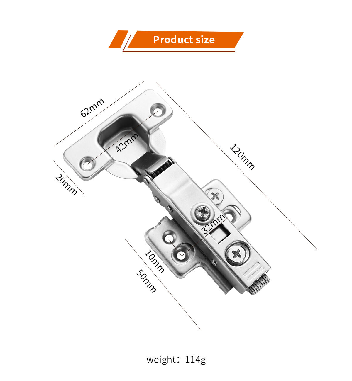 YUXING 3d Hydraulic Heavy Kitchen Adjustable Soft Close Clip on Door Cabinet Hinge Furniture Hinges details