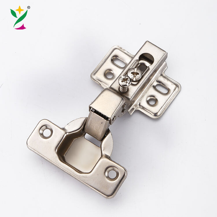 YUXING Modern Bathroom Kitchen Soft Close Stainless Steel Adjustable Door Cabinet Hinge Furniture Hinges factory
