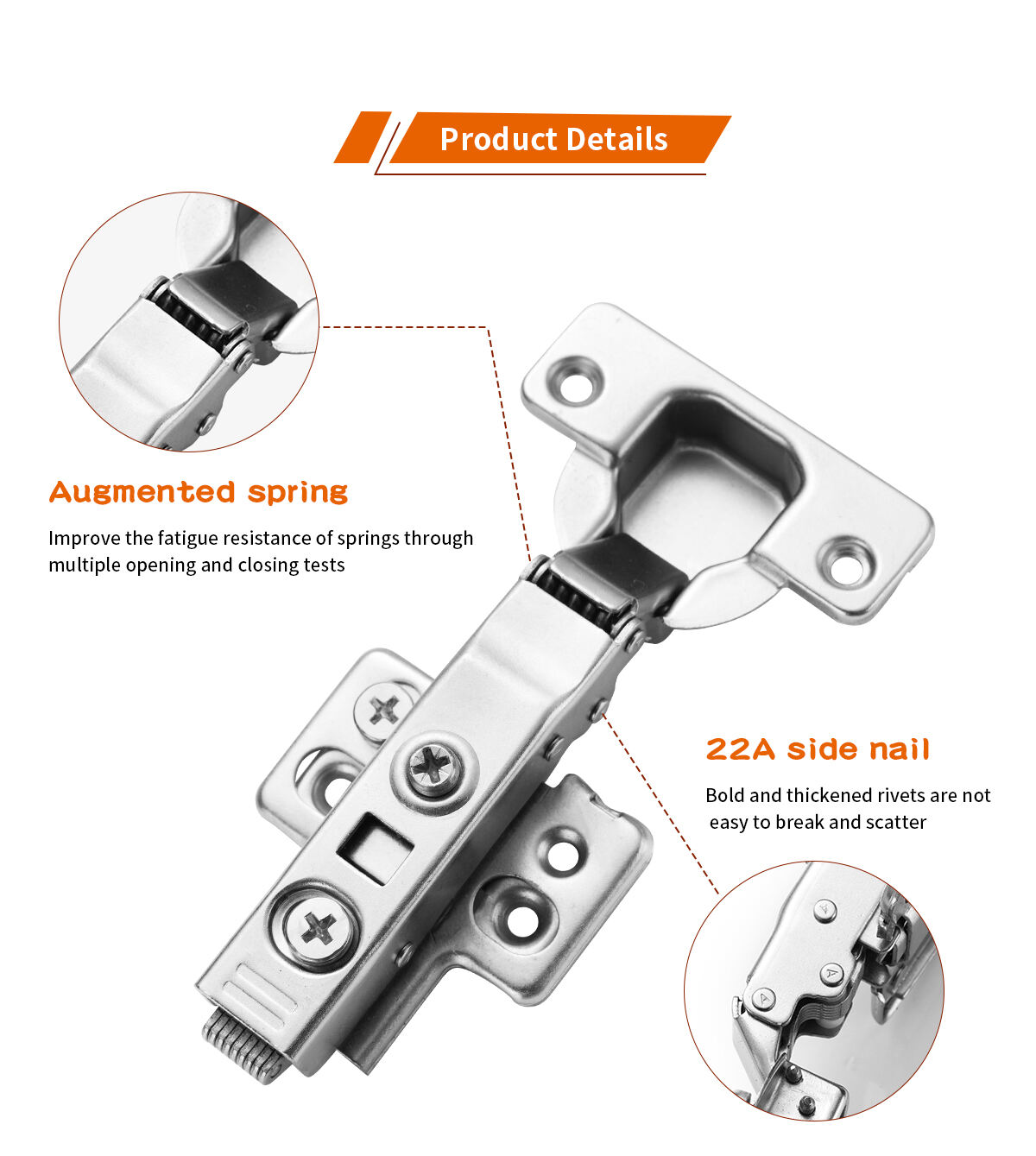 YUXING 3d Hydraulic Heavy Kitchen Adjustable Soft Close Clip on Door Cabinet Hinge Furniture Hinges supplier