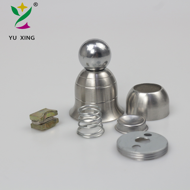 YUXING Stainless Steel Sliding Magnetic Glass Door Holder Stopper for Glass Door Opening Holder manufacture