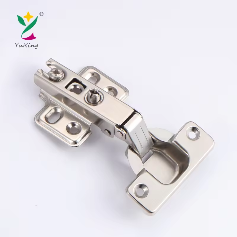 YUXING Furniture Hardware Kitchen Cabinet Door Hinges Self Closing Hinge factory
