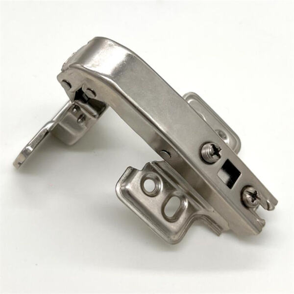 Easy to install double door hinges for corner cabinets