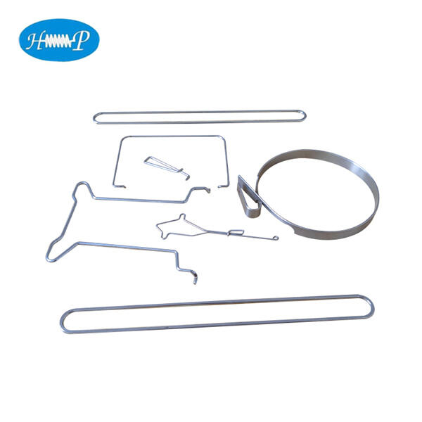 Versatile round metal spring clips for home, office, or school use