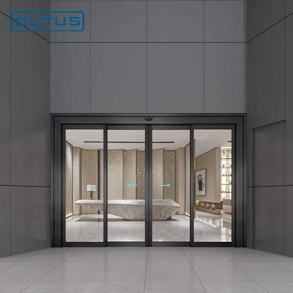 Maximize efficiency and aesthetics with our premium commercial electric sliding doors