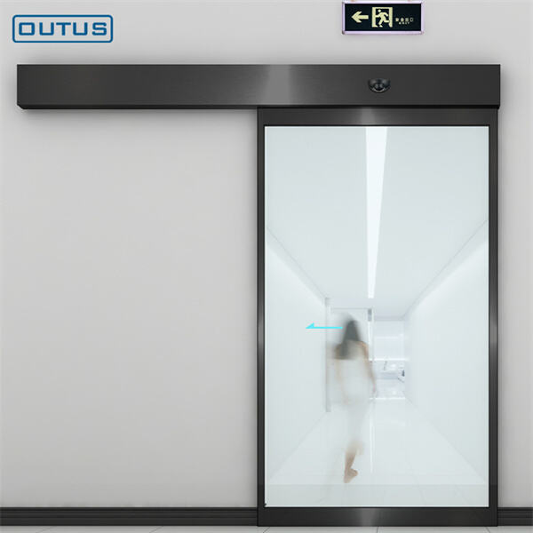 Enhance safety and security in your premises with our top-of-the-line single automatic sliding doors.