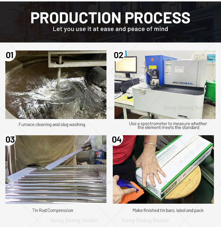 Anti-Oxidant High Precision Lead Solder Bar manufacture