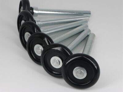 A Estrutura Mecânica de um Conjunto de Roletes de Nylon para Portão de Garagem