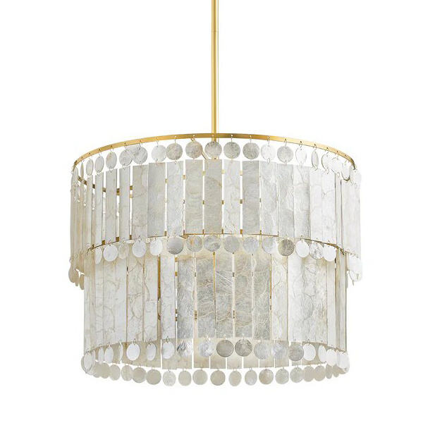 Create a cozy ambiance with a contemporary chandelier in your living room
