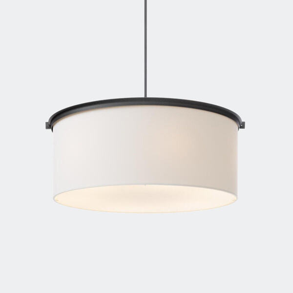Create a Warm Ambiance with a Shaded Pendant Light Fixture