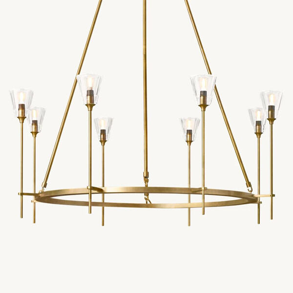 How to Use Your Gold Chandelier